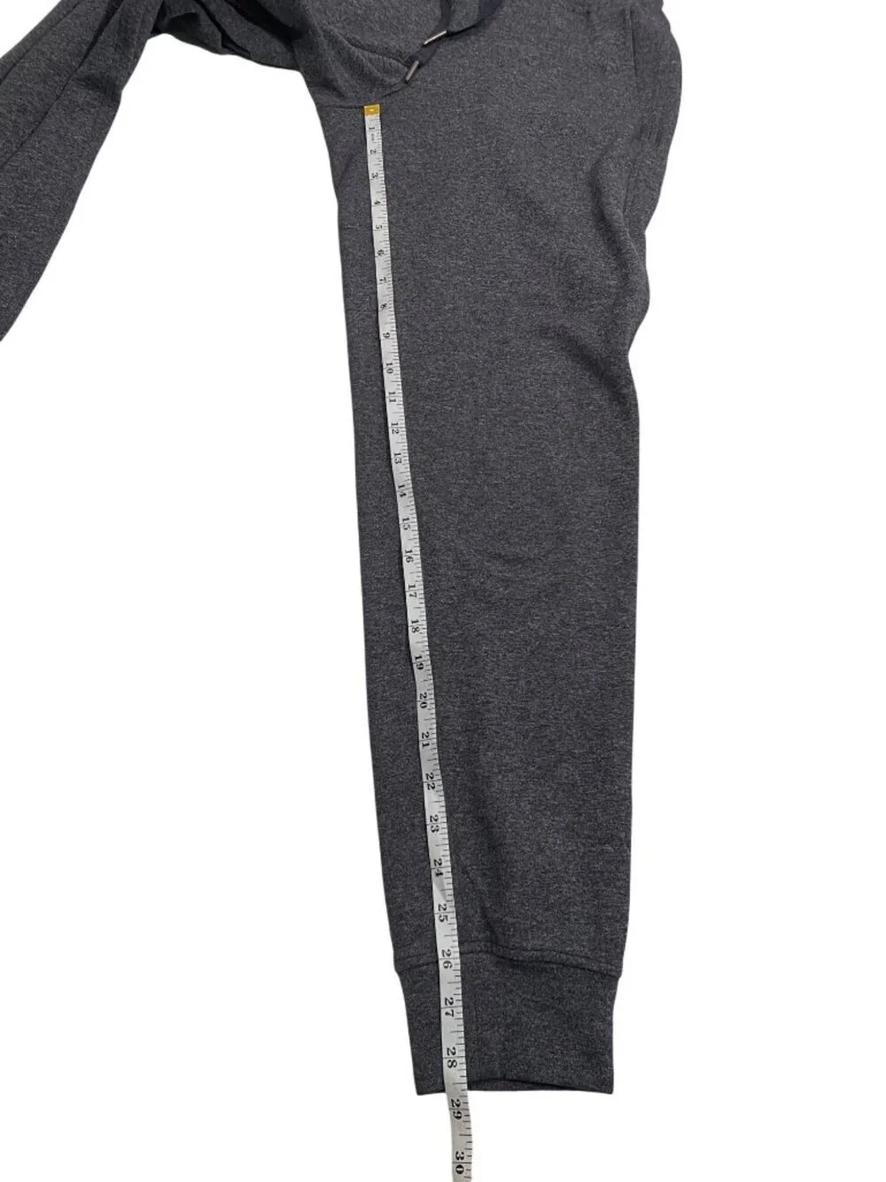 Lululemon On The Fly Pant Heathered Black Womens Joggers pants size 6 active